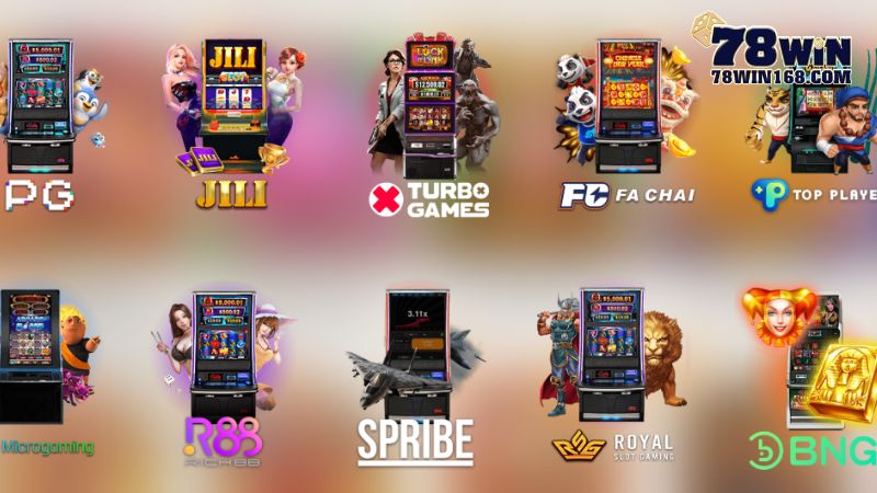 Nổ hũ 78win hợp tác với nhiều nhà cung cấp uy tín thế giới