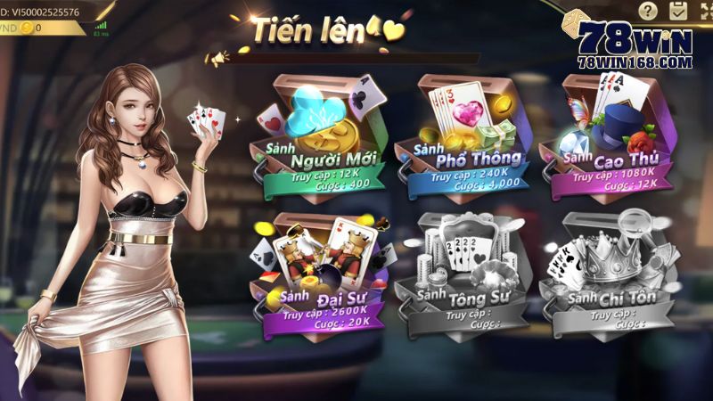 Game bài Tiến Lên siêu quốc dân tại 78win