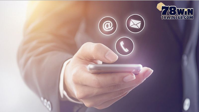 Gửi yêu cầu đến 78win qua email