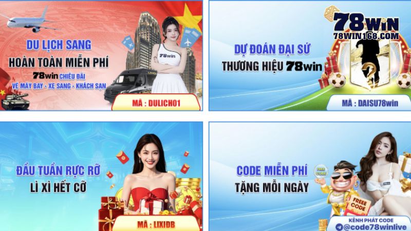 Sơ lược về khuyến mãi 78win